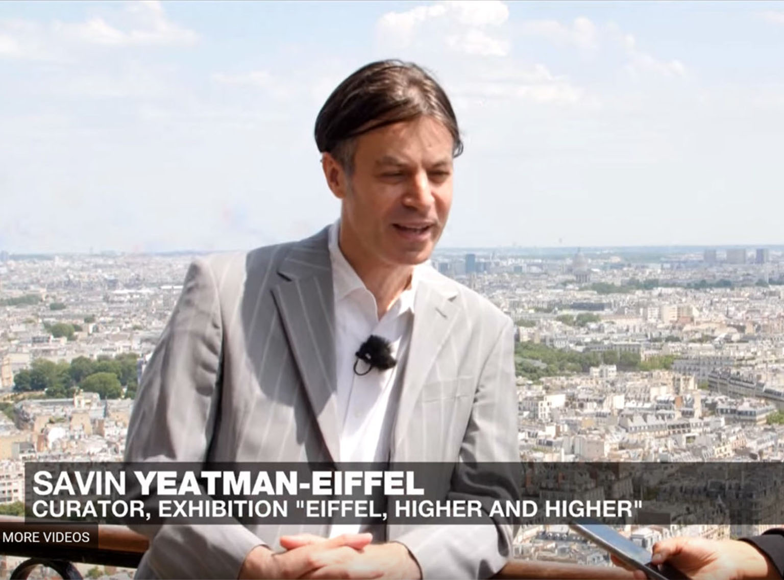 France24’s show “France in Focus” shot at the exhibition!