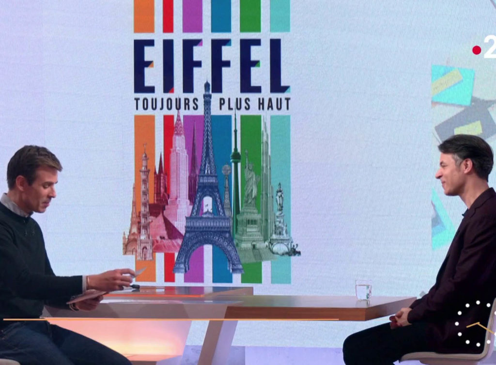 French public broadcaster France 2 highlights “Eiffel – Higher and higher”!